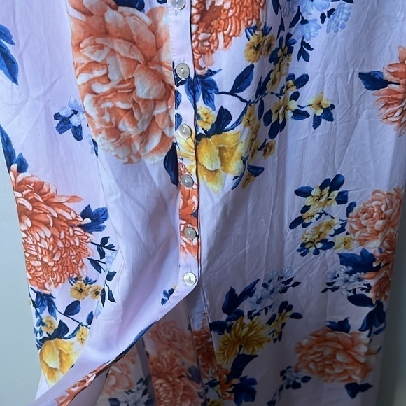 Forever 21 floral maxi dress size S - Picture 3 of 12